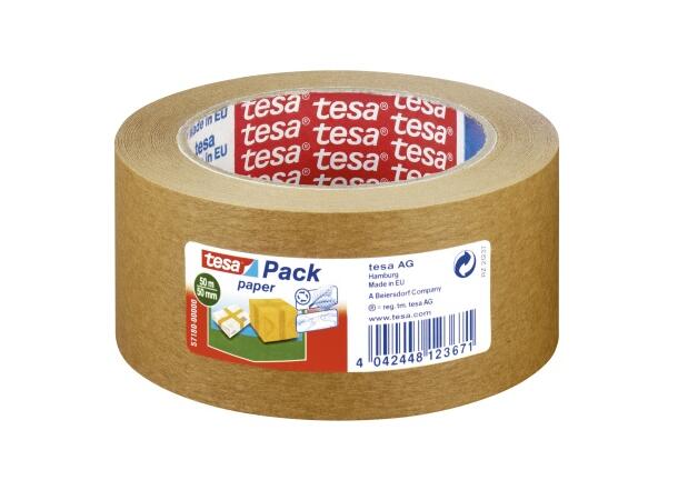 Emballasjetape TESA papir 50mx50 ecoLogo 